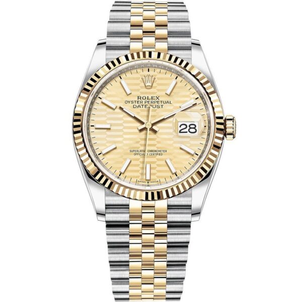 Rolex Datejust 36 Yellow Rolesor Jubilee bracelet 126233-0039